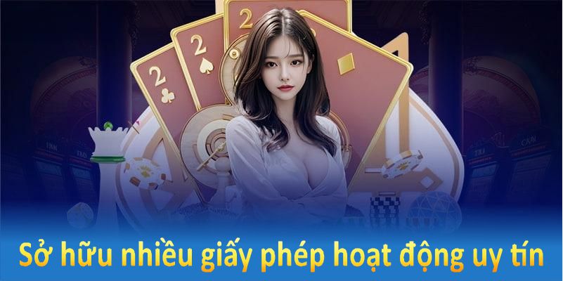 8KBET sở hữu nhiều giấy phép hoạt động uy tín